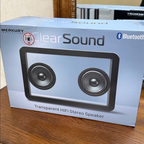 Merkury HiFi Stereo Speaker. ClearSound Transparent. Super Bass. Bluetooth. - Picture 8 of 10
